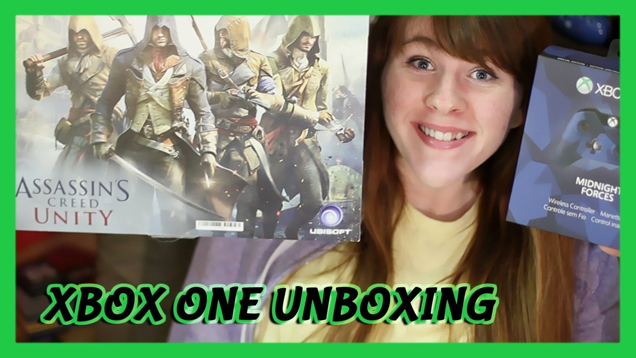 XBOX ONE ASSASSIN'S CREED UNITY UNBOXING