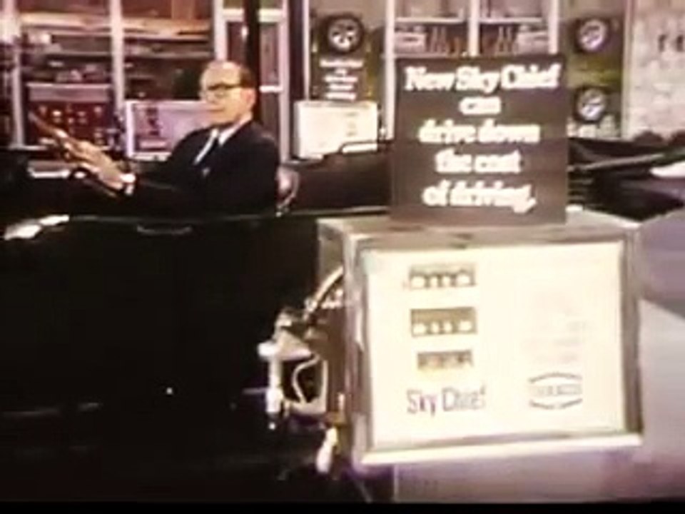 VINTAGE JACK BENNY TEXACO AD HELL FREEZING OVER MOMENT ~ JACK BENNY BUYS 2 GALLONS OF GAS