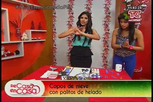 De Casa En Casa - Manualidades con Palitos de Helado