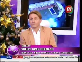 Con Cristian U analizamos la vuelta de Gran Hermano