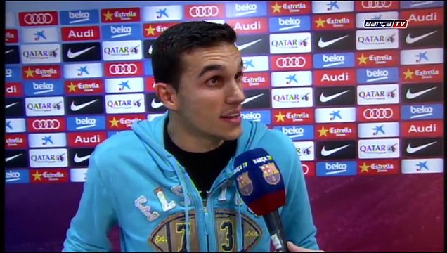 Adama i Masip valoren el 8-1 contra l'Osca