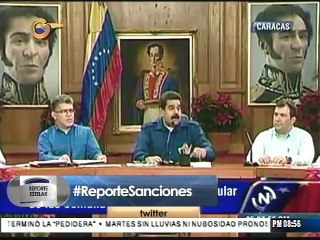 Maduro repudió posición de la MUD sobre sanciones