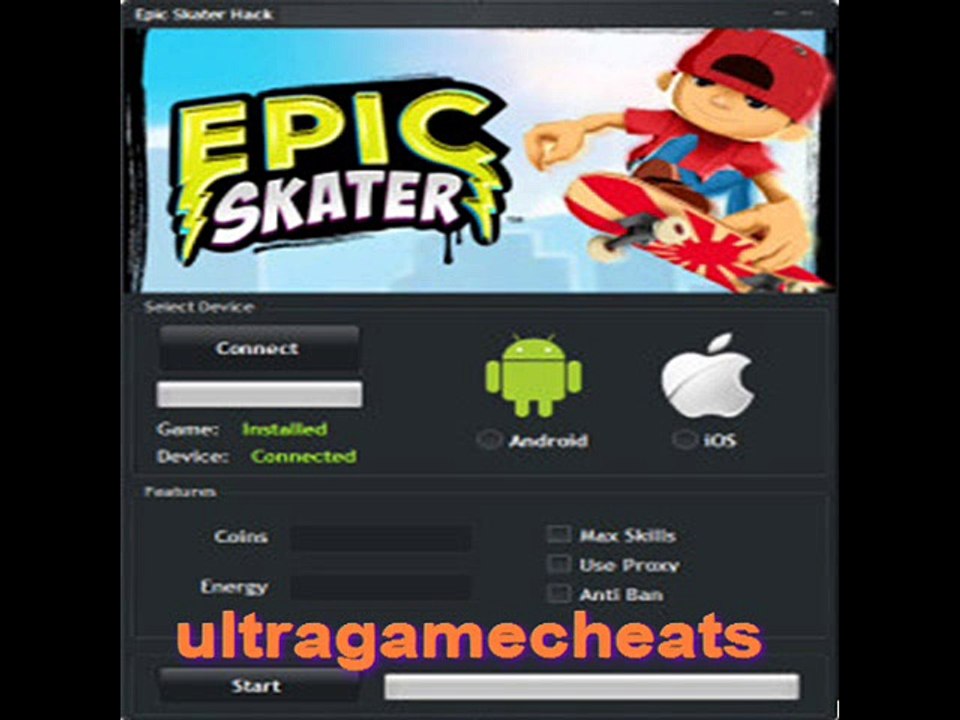 Epic Skater Hack