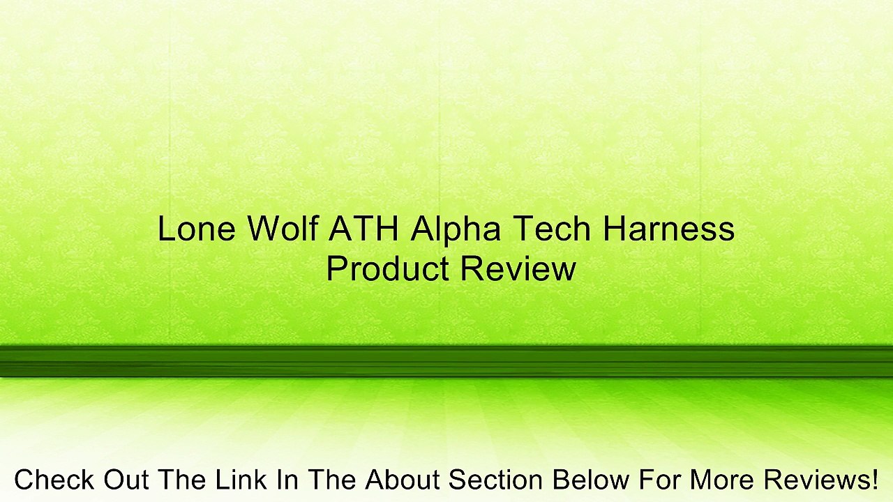 Lone Wolf ATH Alpha Tech Harness Review