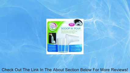 Mom Invented Scoop N' Pour - The All-in-One Scoop and Funnel! Review