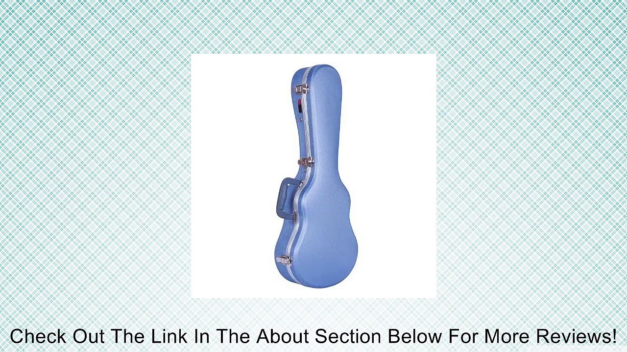 Crossrock CRA800TUBL ABS Tenor Ukulele Hard-Shell Case, Blue Review