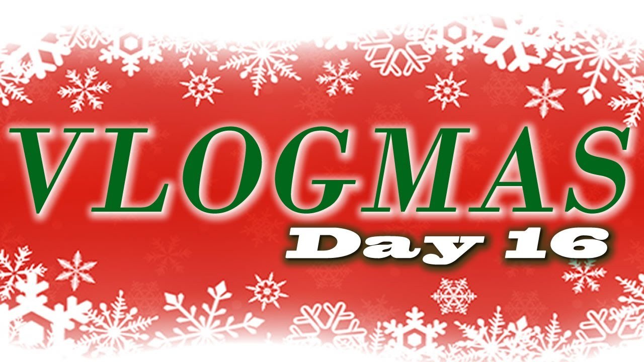 Vlogmas 2014 | Day 16 | Cleaning, Gifts, & Chinese