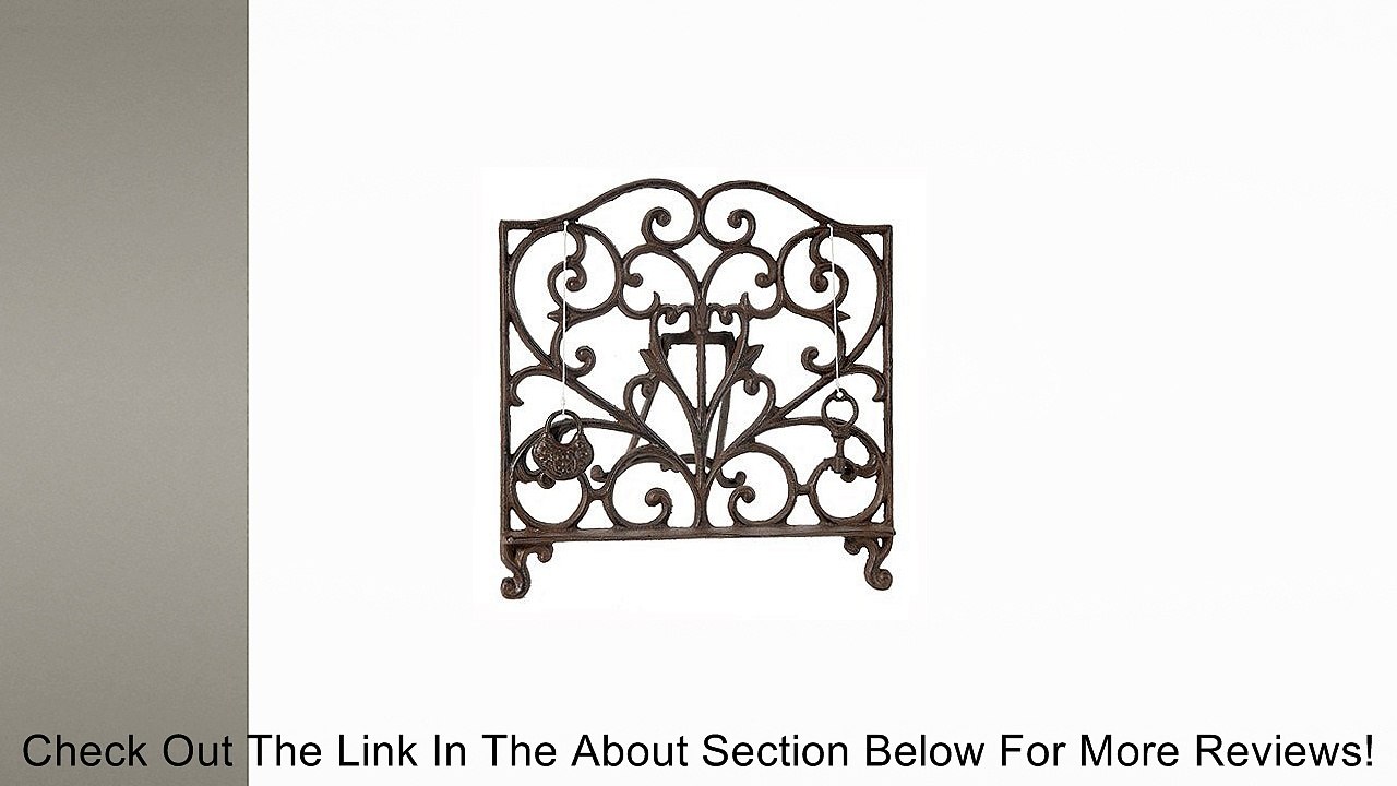Cast Iron Cook Book Stand Display Easel Review