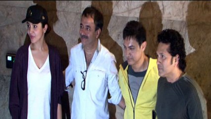 Descargar video: Aamir Khan Holds A Special Screening Of PK | Anushka Sharma | Rajkumar Hirani