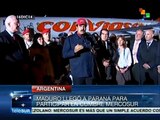 Arriba Nicolás Maduro a Argentina para participar en Cumbre MERCOSUR