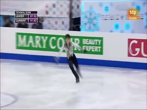 Yuzuru Hanyu. Programa Libre. Final Grand Prix Barcelona 2014.