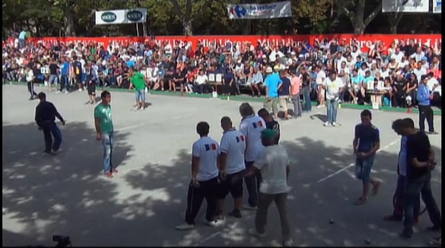 Mondial de Millau triplette 2014 : 128ème de finale FOYOT vs MALARTE