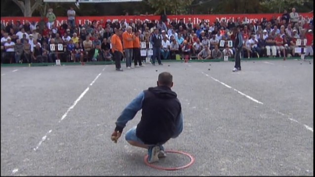 Mondial de Millau triplette 2014 : huitième FOYOT vs DEMUTH