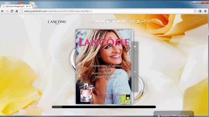 HTML5 PDF page turning software for free download