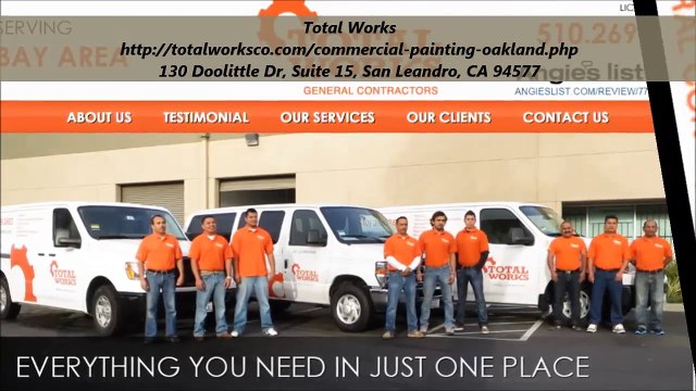 Total Works : Commercial Painting Oakland