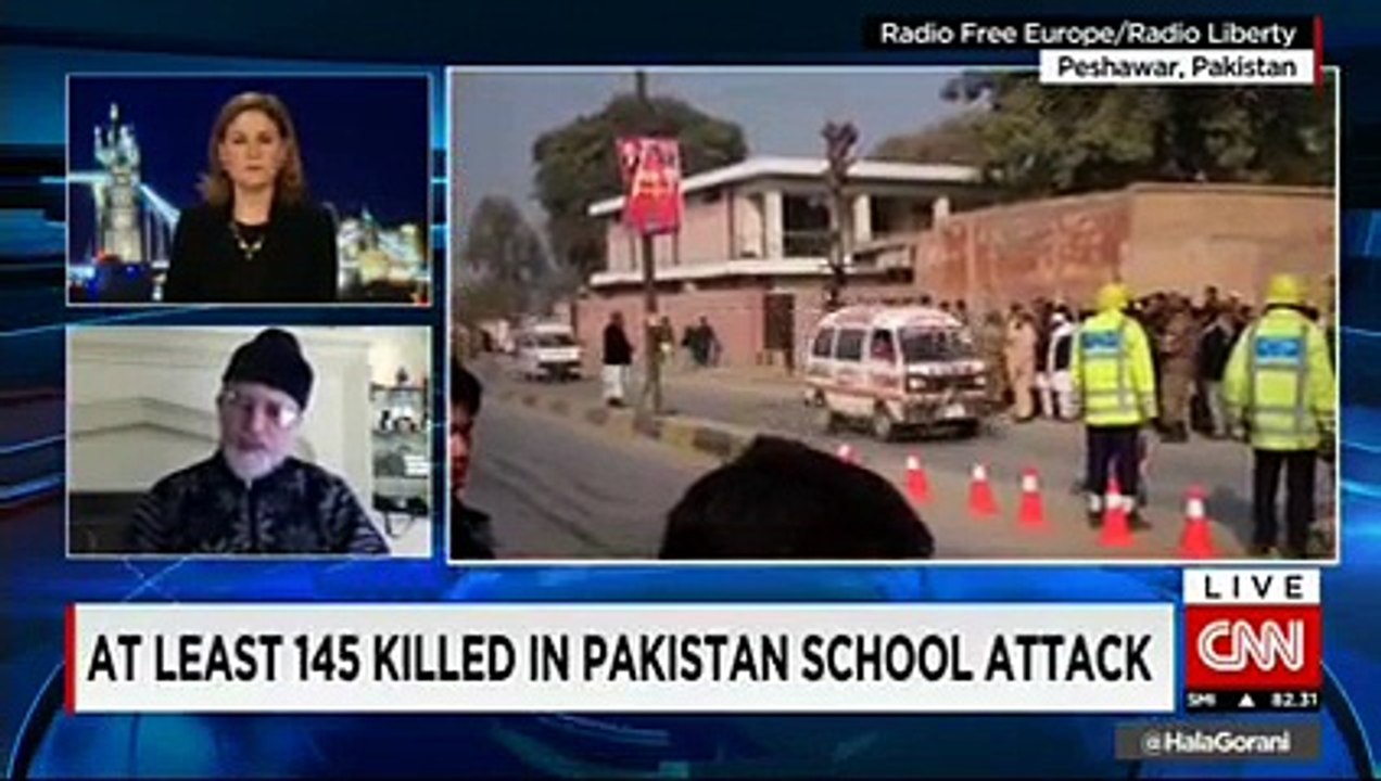 America is directly involved in funding Terrorists in Pakistan.Tahirul Qadri Bashes U.S. And Western World On CNN