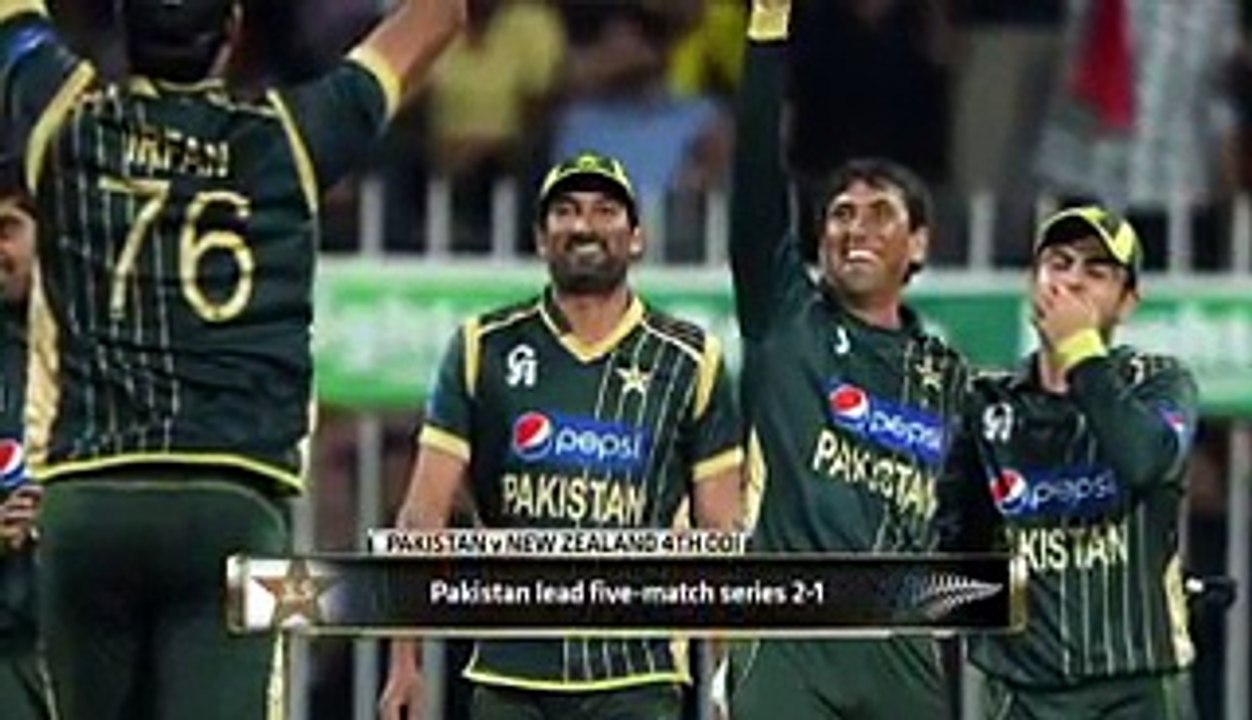 Pakistan vs New Zealand 4th ODI Cricket Match 17 December 2014