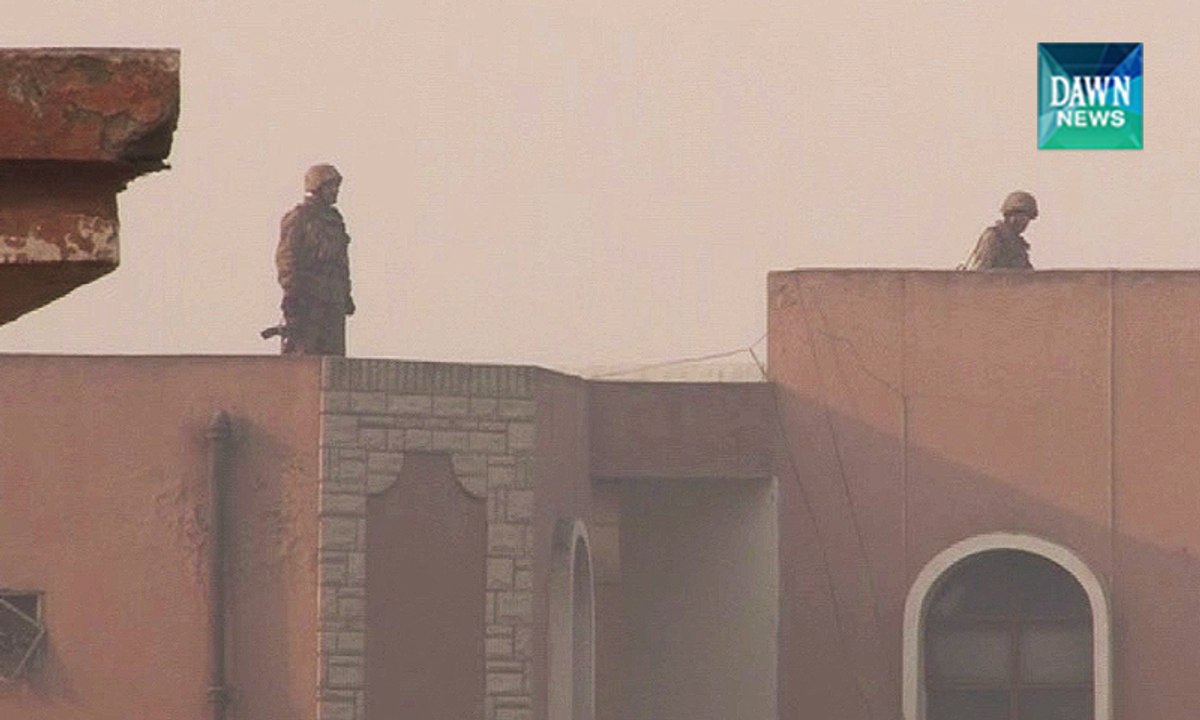 Security forces still Cordoned off Army public school