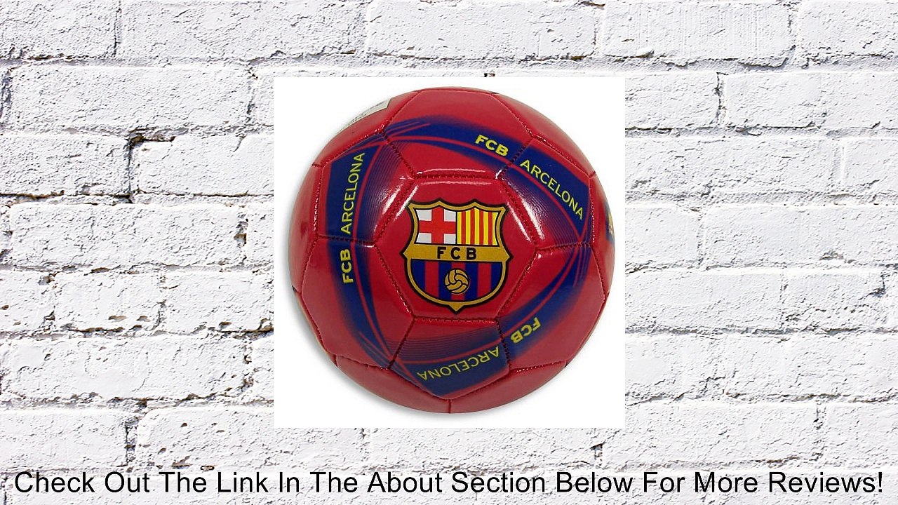 FC BARCELONA FOOTBALL CLUB OFFICIAL LOGO MINI SOCCER BALL Review