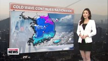 Cold wave slams nation