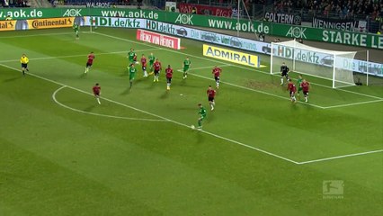 Hannover 2-0 Augsburg - Giornata 16