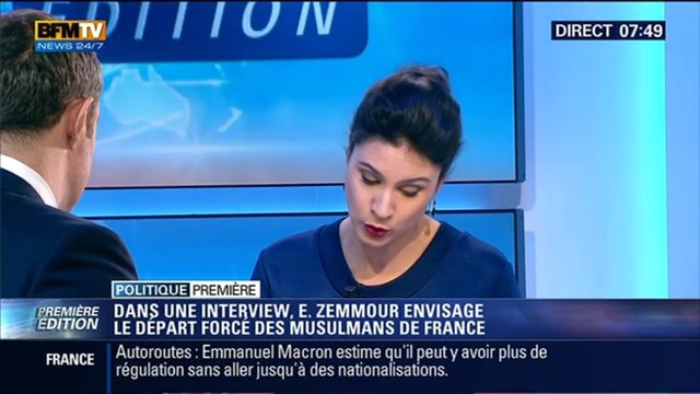 Politique Première: Eric Zemmour dérape à nouveau et s'attaque aux musulmans - 17/12