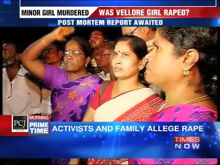 Minor girl found dead in Vellore
