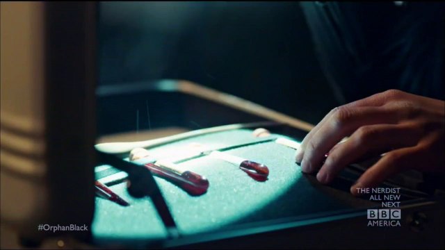 Tatiana Maslany cuts her knuckles for real in Orphan Black