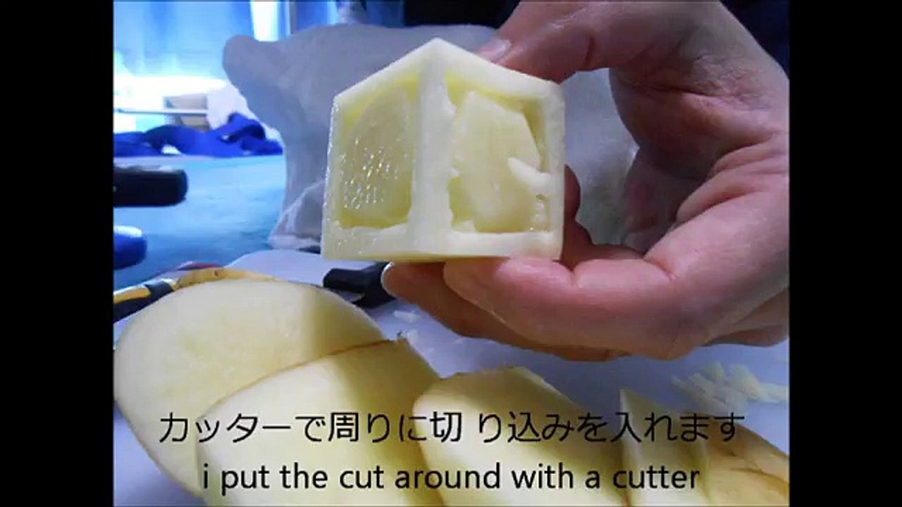 四角いジャガイモ　　Square potatoes