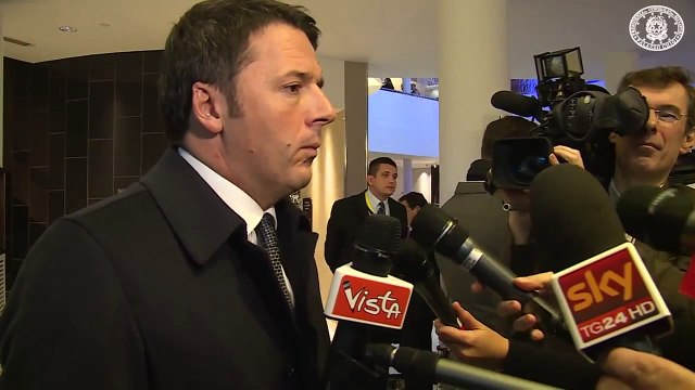 Bruxelles - Dichiarazioni di Renzi alla Stampa al termine del TTIP (18.12.14)