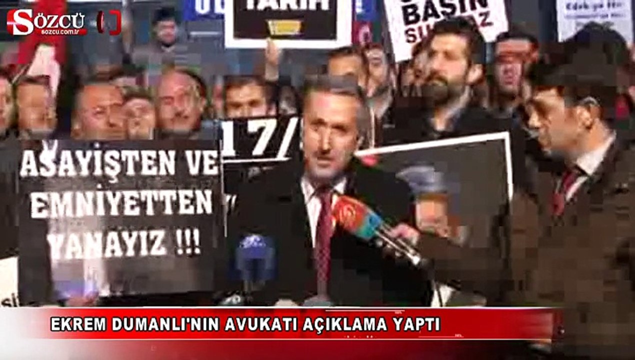 Ekrem Dumanlı'nın avukatı açıklama yaptı