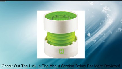 Download Video: iHome iC68W Portable and Rechargeable Mini Speaker - Retail Packaging - White/Green Review