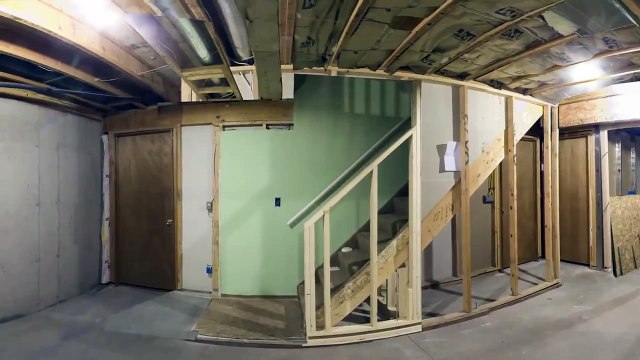 Rénovation du sous-sol en 60 secondes