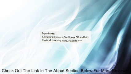 Skinny Pop Naturally Sweet Popcorn, 4.4 Ounce Review