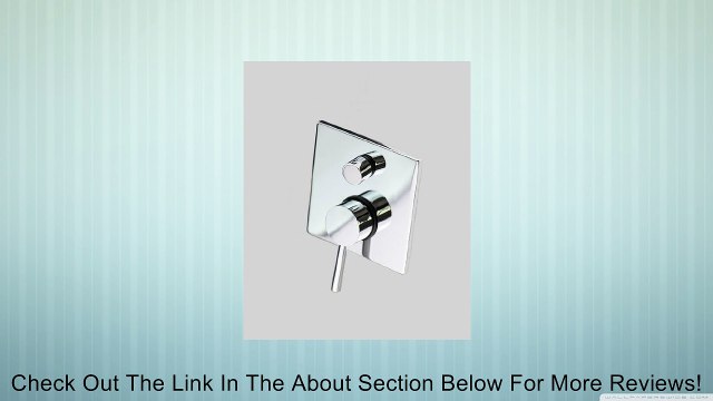 Bathroom Shower Mixer Faucet Control Valve with Diverter Complete Set Valve,polished Chrome Ys7503 Review