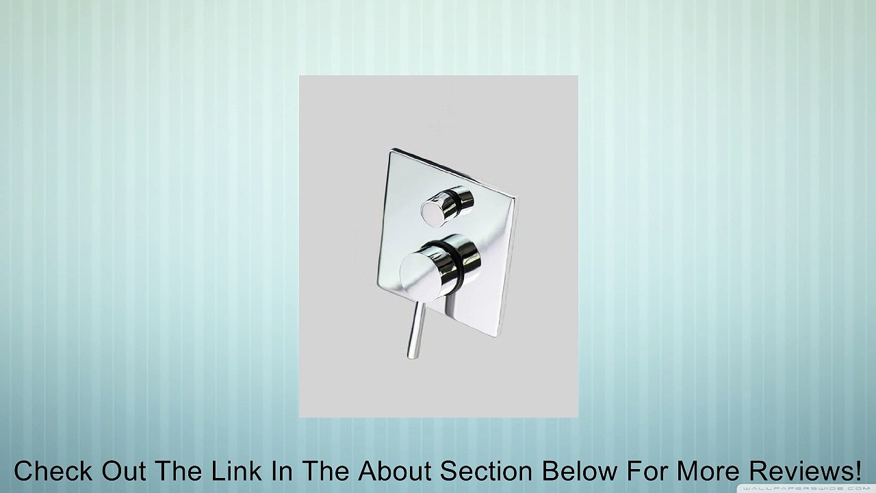 Bathroom Shower Mixer Faucet Control Valve with Diverter Complete Set Valve,polished Chrome Ys7503 Review