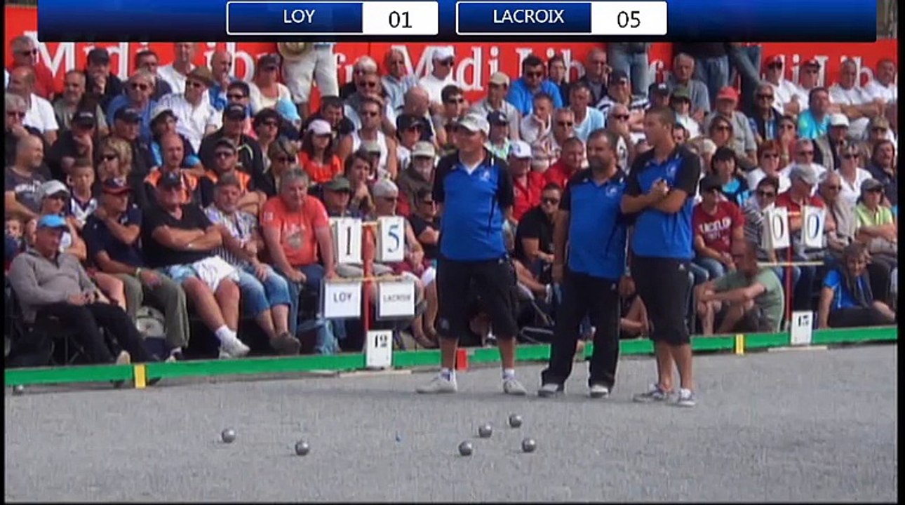 Mondial de Millau triplette 2014 : demi-finale HUREAU vs. SUCHAUD