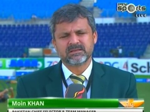 Pakistan Cricket Team's Manager speaks before the match expressing the Team's grief on Peshawar Incident.
