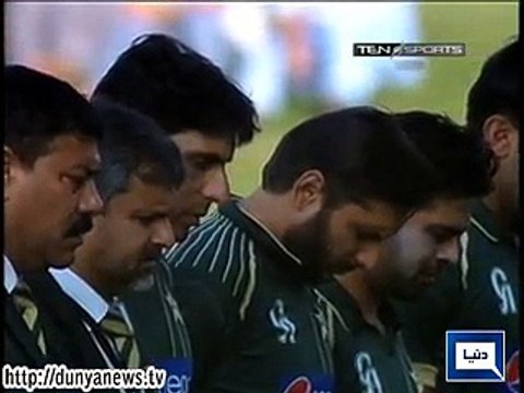 NZ decide to bat first, green-shirts observe 2-minute silence.