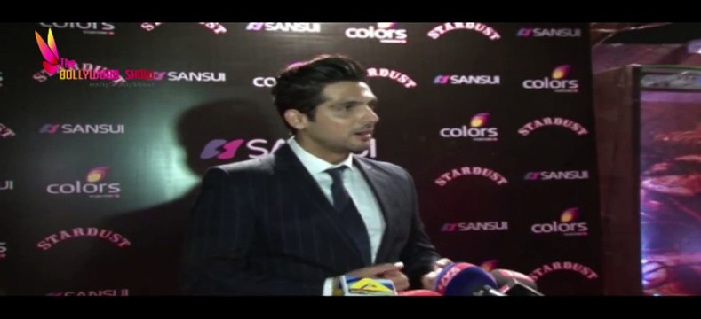 Zayed Khan visit @ Stardust Awards 2014