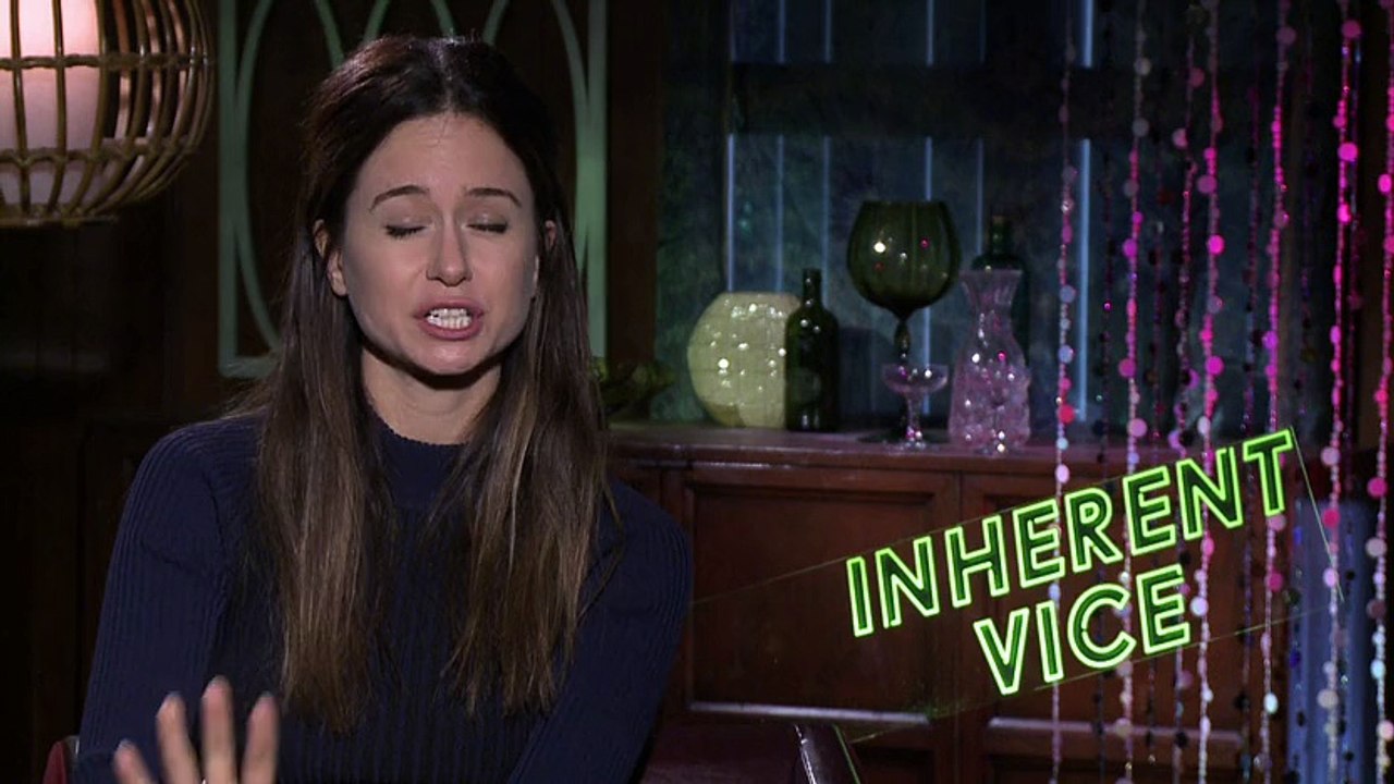 INHERENT VICE (2014) GENERIC INTERVIEW - KATHERINE WATERSTON