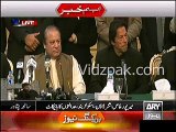 Imran Khan stopped Nawaz Sharif from going into fine details...
