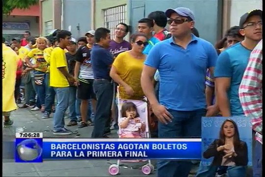 Barcelonistas agotan boletos para la primera final