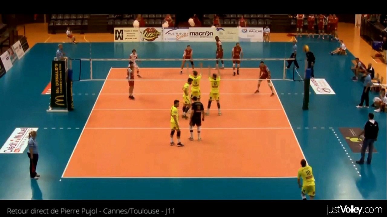 Le retour direct de Pierre Pujol - Volley