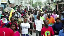 Haitians protest to ask president's resignation