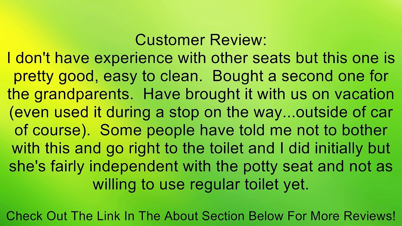 BeBeLove Lolli toilet training travel potty PINK Review
