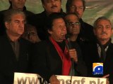 Imran Khan ends Islamabad sit-in after 126 days -Geo Reports-17 Dec 2014