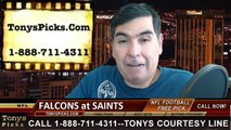 New Orleans Saints vs. Atlanta Falcons Free Pick Prediction NFL Pro Football Odds Preview 12-21-2014