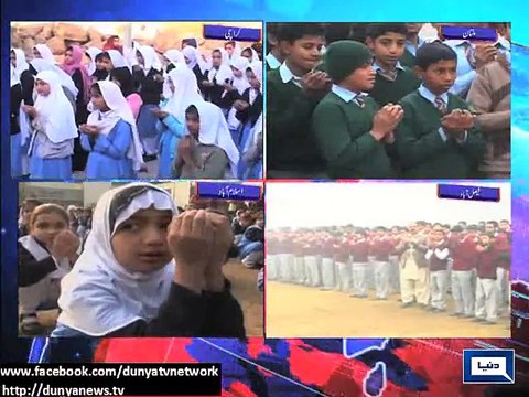 Dunya News - Peshawar incident: Students hold candlelight vigil in remembrance of martyrs