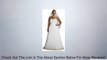Plus Size Strapless A Line Satin Wedding Dress with Beaded Lace Ivory /... Review